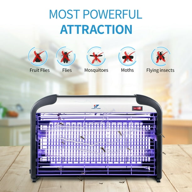 Electric Mosquito Killer Fly Bugs Insects Zapper Pest Control Trap UV Lamp 20W Electric Mosquito Killer Fly Bugs Insects Zapper Pest Control Trap UV Lamp 20W